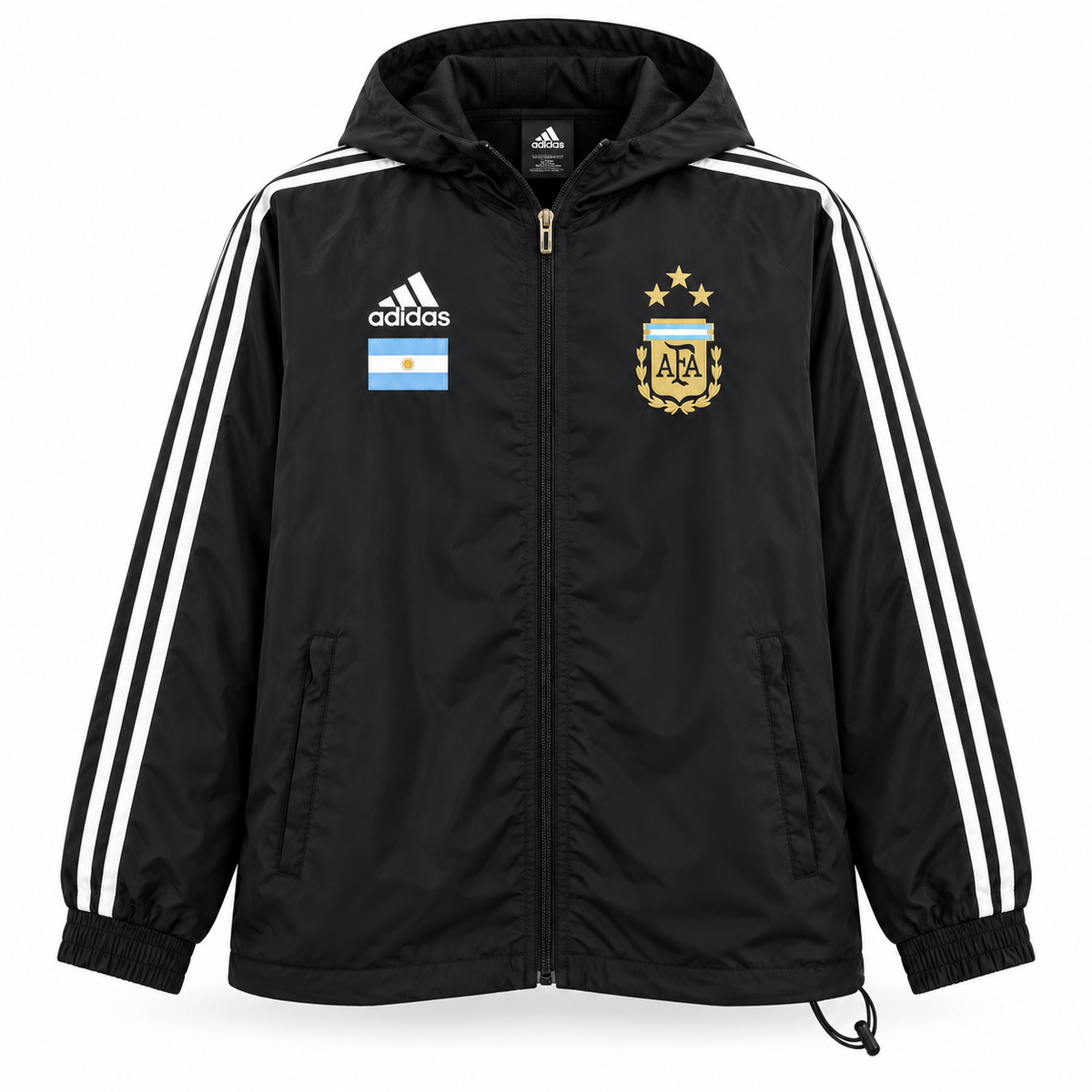 Giacca a Vento Argentina 23/24 Nera - foto 2