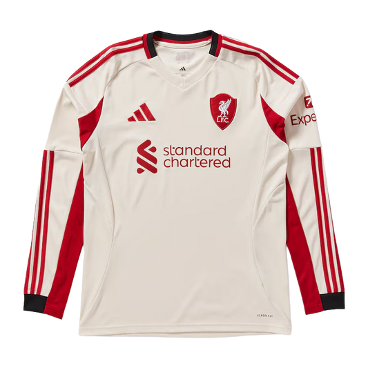 Liverpool Away Long Sleeve Jersey 2025/26