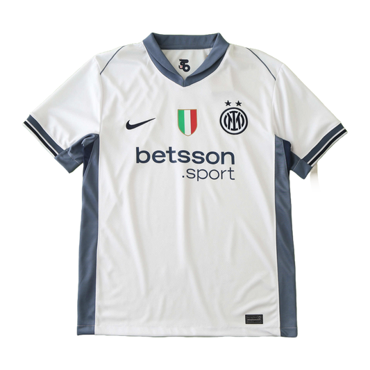 Inter Milan Away Jersey 2024/25 - White And Grey