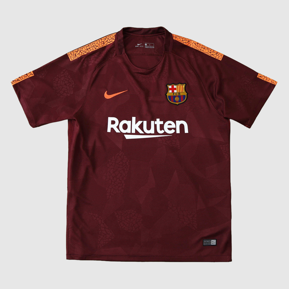 Camisola Retro Barcelona Terceiro Equipamento 2017/18