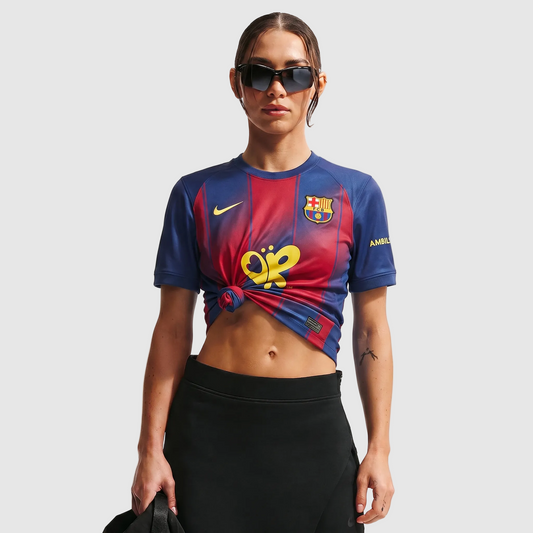 Barcelona Home Women's Jersey 2025/26 - Yellow Bubble Logo - photo 2