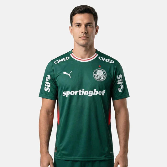 Palmeiras Home 2026/27 Fan Jersey (With Sponsor)