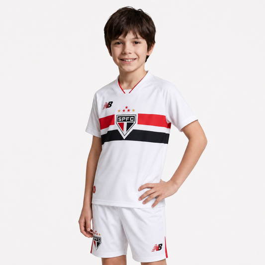 São Paulo Home Kids Kit 2026/27