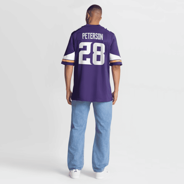 Minnesota Vikings Adrian Peterson Game Jersey Purple - photo 4