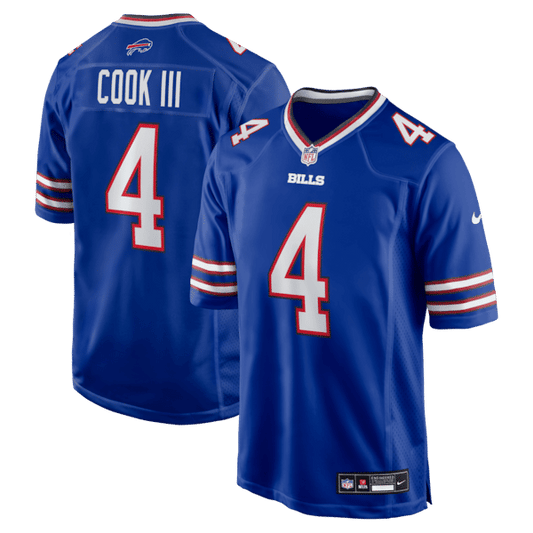 Buffalo Bills James Cook III Game Jersey Royal