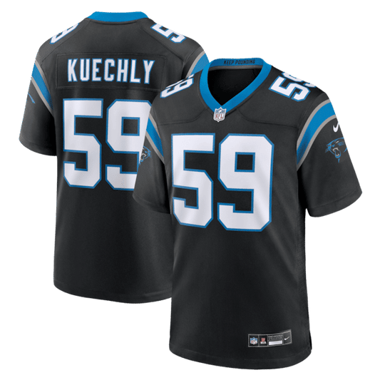 Carolina Panthers Luke Kuechly Game Jersey Black