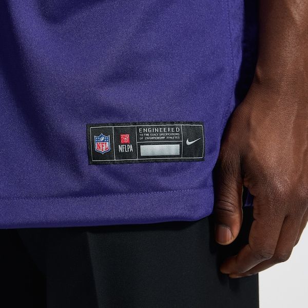 Baltimore Ravens Kyle Hamilton Game Jersey Purple - photo 15