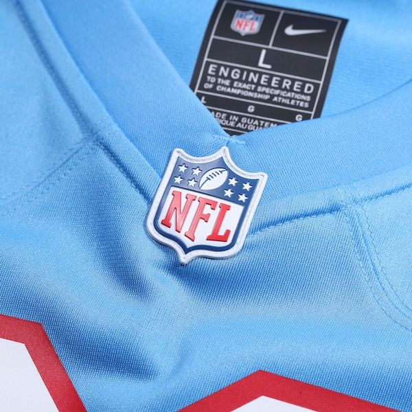Camisa Retrô Tennessee Titans Game Personalizada Azul-Clara - foto 5