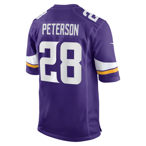 Minnesota Vikings Adrian Peterson Game Jersey Purple - photo 6