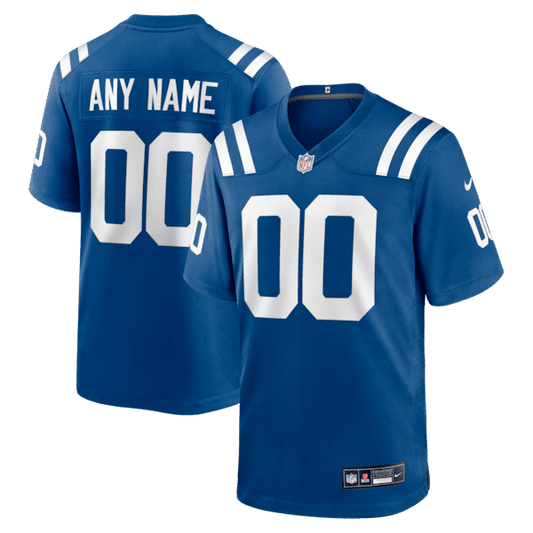 Indianapolis Colts Custom Game Jersey Royal