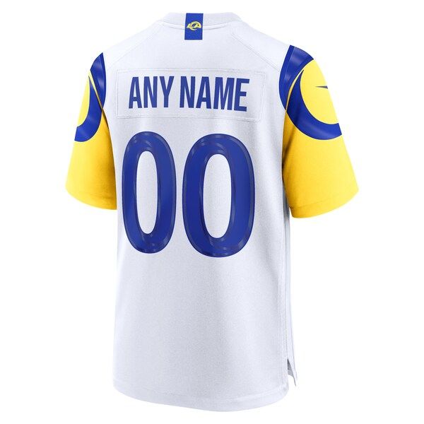 Los Angeles Rams Custom Game Jersey White - photo 4