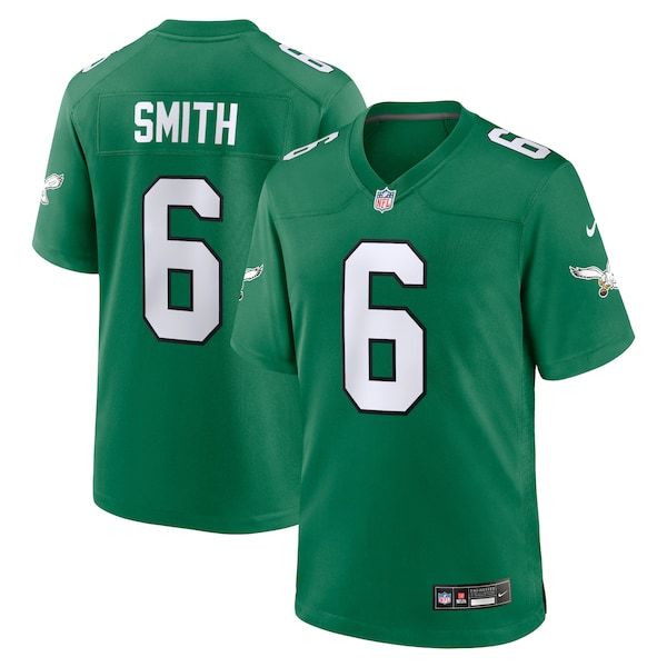 Camisa Philadelphia Eagles DeVonta Smith Alternate Game Verde Kelly