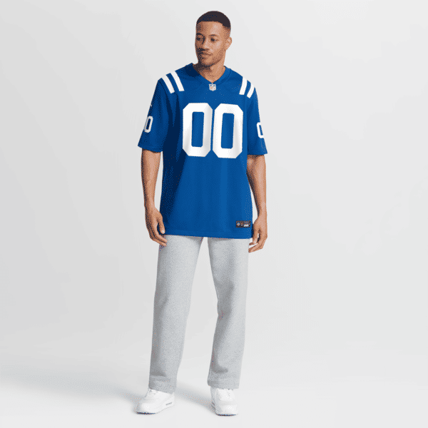 Indianapolis Colts Custom Game Jersey Royal - photo 8
