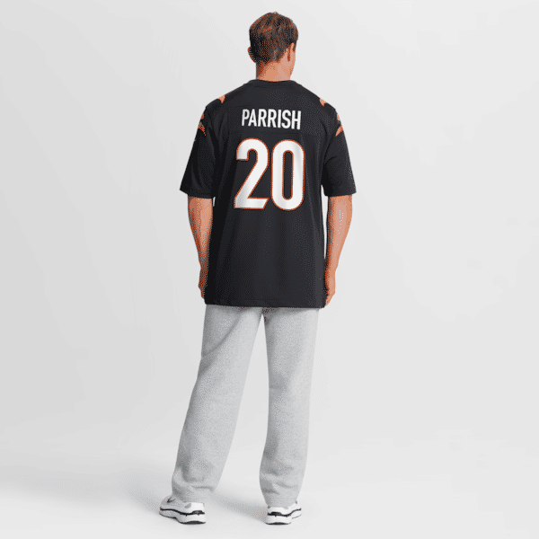 Cincinnati Bengals Lemar Parrish Team Retired Game Jersey Black - photo 6