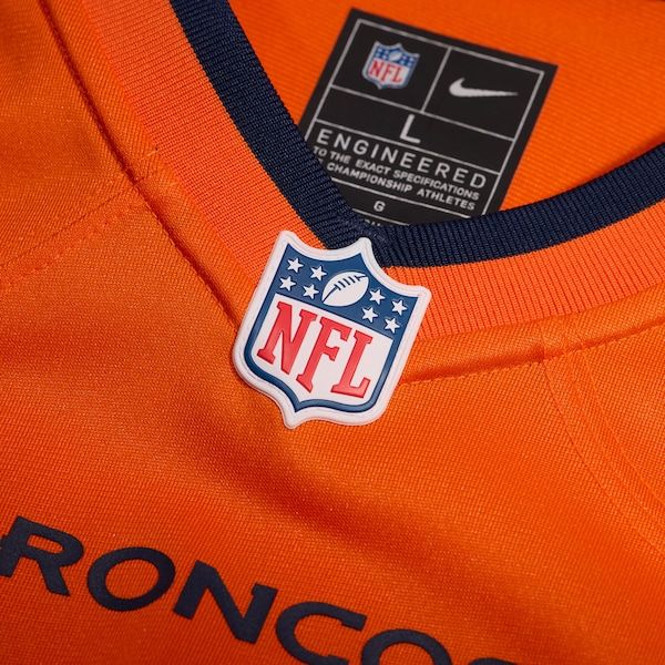 Camisola Denver Broncos Game Personalizada Laranja - foto 5