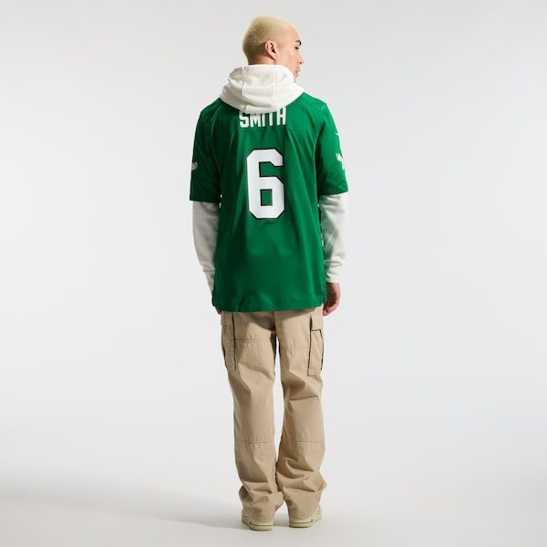 Camisa Philadelphia Eagles DeVonta Smith Alternate Game Verde Kelly - foto 6