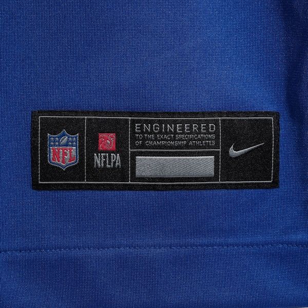 New York Giants Custom Game Jersey Royal - photo 7