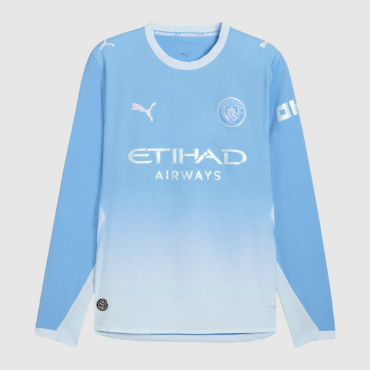 Manchester City Home Long Sleeve Jersey 2026/27 Player Version
