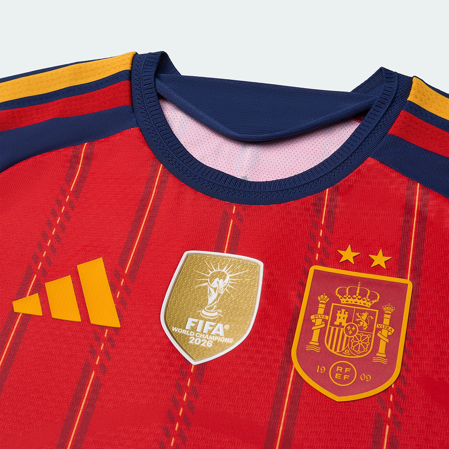 Spain Home Long Sleeve Jersey 2026/27 Player Version - photo 2